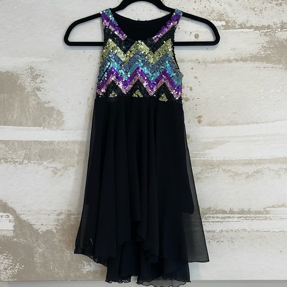 Flowers by Zoe Sequin Dress size 6 - Picture 1 of 5